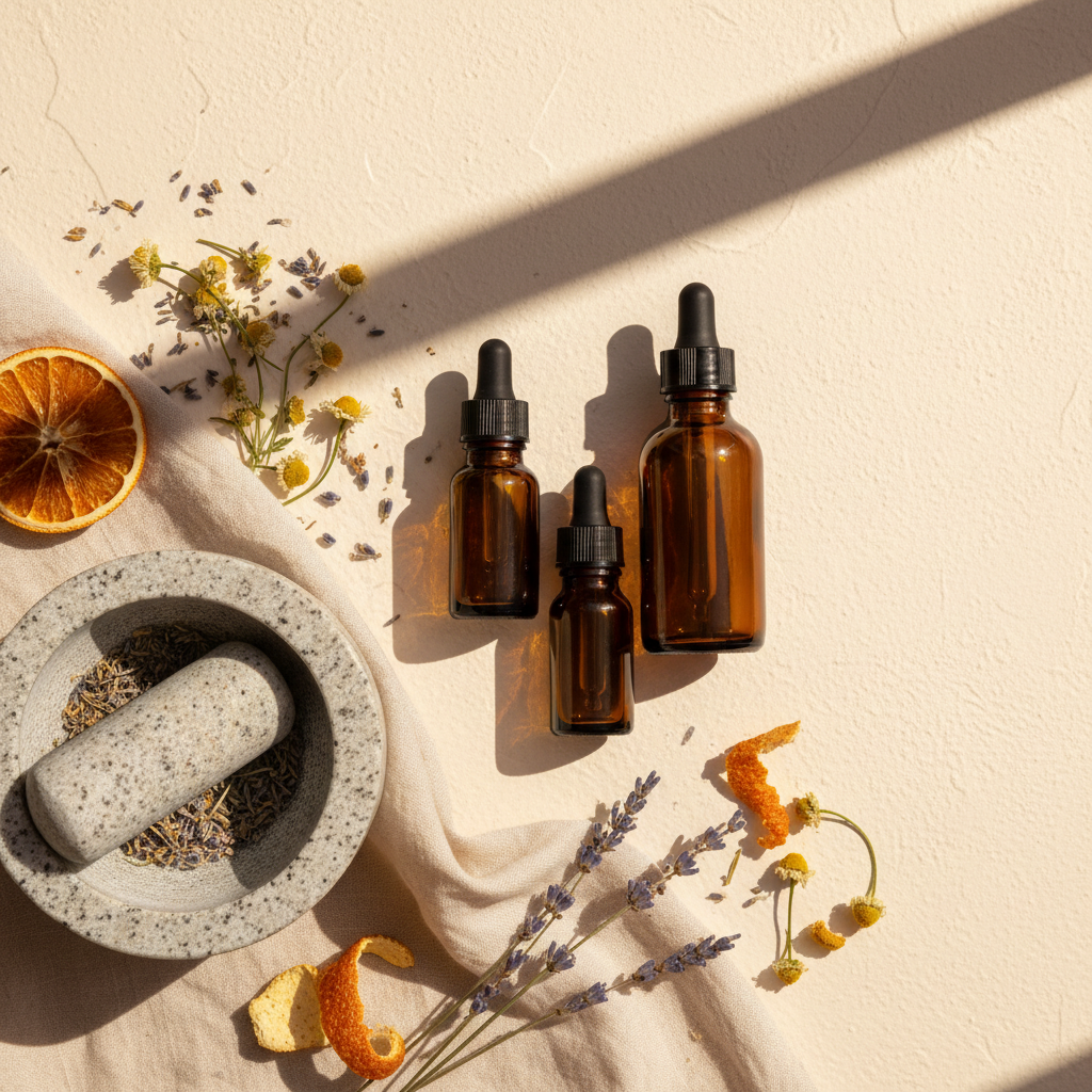 Récolte des plantes aromatiques